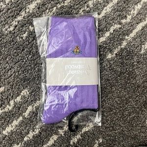 ⭐️Vivienne Westwood cotton socks purple